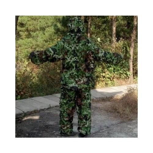 Summer light and thin style Bionic Ghillie Suits hunting Paintball, Airsoft camping Military camouflage clothing
