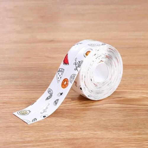 Waterproof Tape Seam Stickers Countertop Kitchen Self-Adhesive Bathroom Bath Tools Home Shower Sink Waterproof Sticker