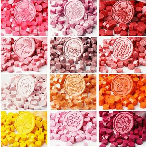 250g 500g Fire-resistant Paint Wax Granule Sealing Wax Diy Stamp Envelope Invitation Sealing Wax Bead Wedding Gift Decoration