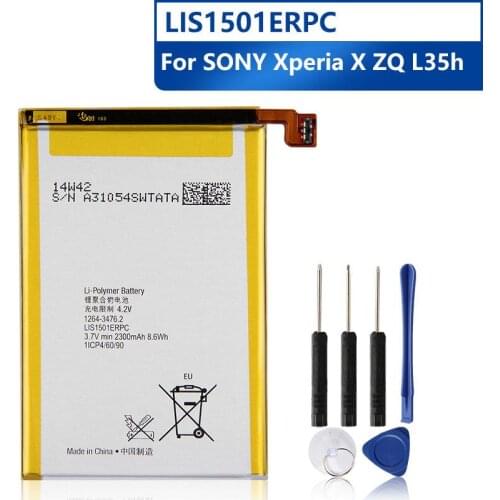 Yelping LIS1501ERPC SONY Phone Battery For Sony Xperia ZL L35h Odin C650X Xperia X ZQ 2300mAh