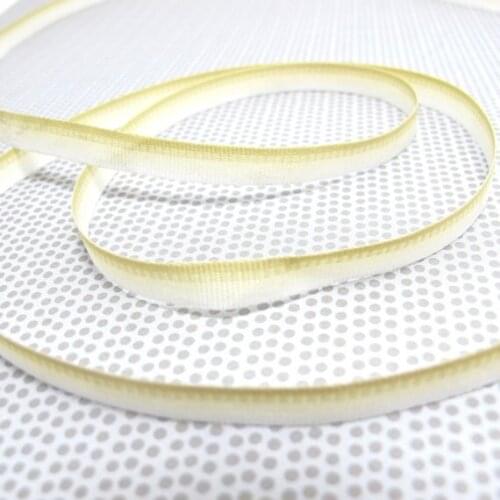 10 Yards 1/4 Inch (7mm) Picot Ombre Ribbon Trim|Green Pink Narrow|Polyester|Picot Edge|Doll Trim|Embellishment