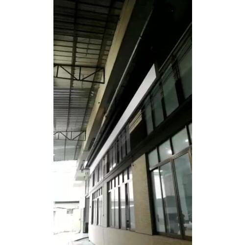 180 inch electric projector screen fiberglass drop down projection screen factory price