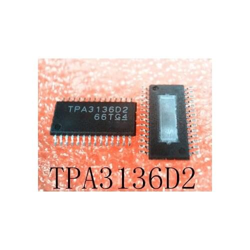 2pcs/lot TPA3136D2PWPR TPA3136D2 TPA3136 HTSSOP-28 In Stock