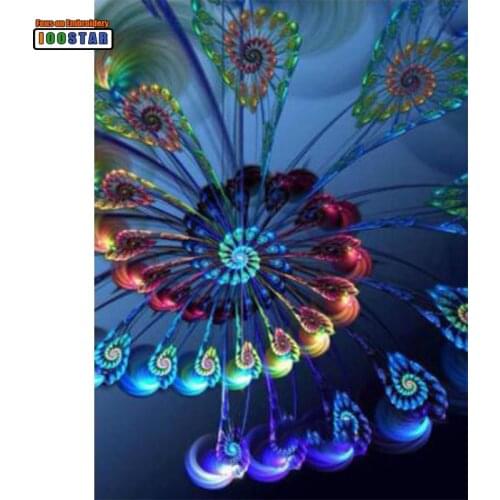 5D DIY Diamond Painting Colors fluorescent flower full Square/Round Diamond embroidery flower Kits Pictures of crystals home deo