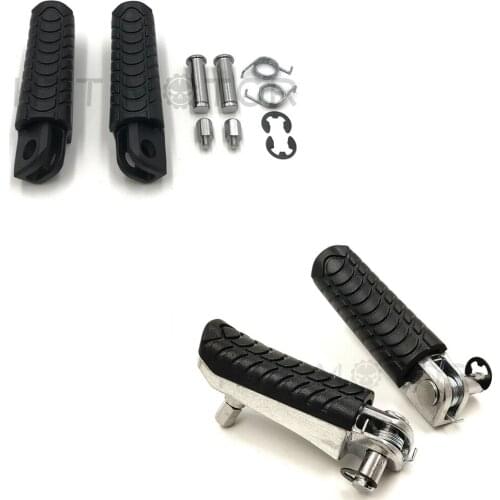 Aftermarket motorcycle part Front Footrest Foot Peg For Kawasaki ZG1400 GTR1400 2006-15 ZX14 ZZR1400 2006-12 SLIVER