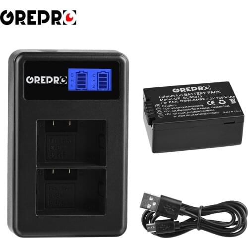 DMW-BMB9 DMW-BMB9E Battery with Charger for Panasonic DMW BMB9 BMB9E Lumix DMC FZ40K FZ45K FZ47K FZ48K FZ60 FZ70 FZ100 FZ150