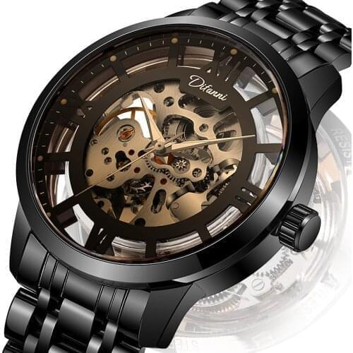 30ATM Men Luxury Mechanical watches Sport Hollow Dial Wrist Watch Luxury Wrist Watch Man Clock Relojes Hombre 2021 men watch