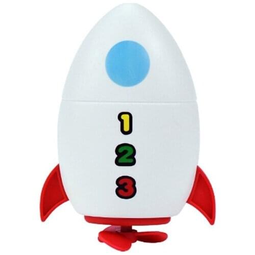 Baby Rocket Water Game Clockwork Bath Toys Bathroom Bathing Toys for Children Cute Shower Kids Swimming Toy Gifts