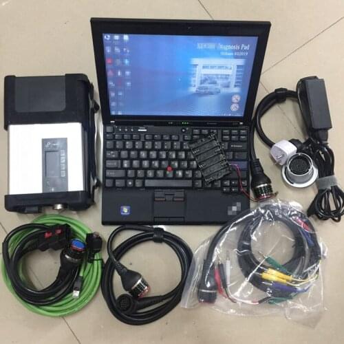 Mb c5 2020 star diagnosis with software hdd 320gb with laptop thinkpad x201 touch screen i7 4g ready to use for cars trucks