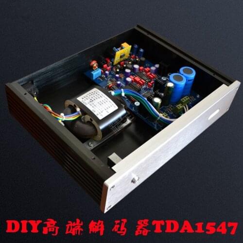 DIY Fever level DIR9001 + SM5813 + SAA7350 +TDA1547 decoder ( TDA1541 upgrade version )