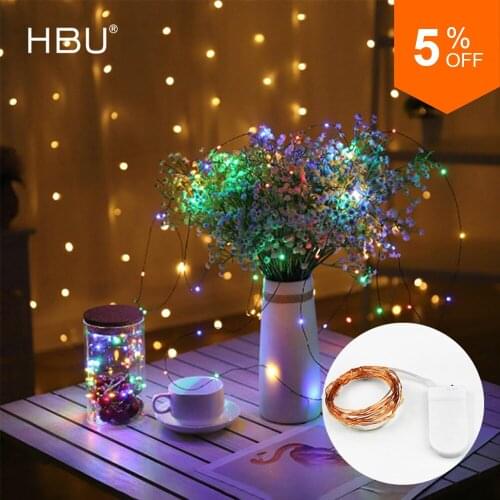 Hbu LED String Lights With Transparent Wire