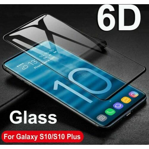 6D Curved Tempered Glass Screen Protector for Samsung Galaxy S10/S10 Plus/S10E