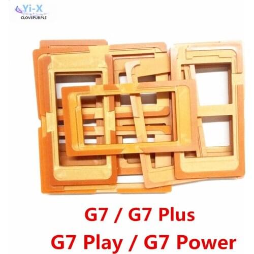 Glue LCD Outer Glass Screen Mould Molds Holder For Motorola Moto G7 Plus Play Power