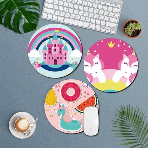 Mouse Pad Computer Gaming Mouse Mat Anti-skid PU Leather Waterproof Laptop Mouses Pads for Laptop PC MacBook Mouse Pad Cute