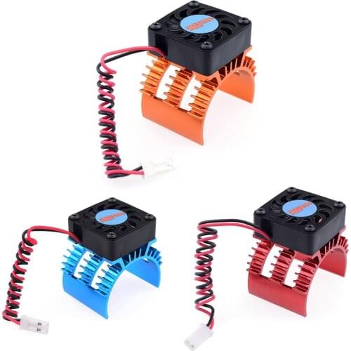 SURPASS HOBBY Motor Cooling Fan Heatsink 36mm Diameter for 1/10 Scale RC Car SCX10 TRX4 540 550 3650 3660 Motor Upgrade Parts