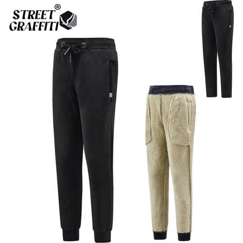 2021 Autumn Mens Pants Casual Outdoor Warm Joggers Thicken For Men Sweatpants Pantalons Fleece Hot Sale Trousers 8XL Men Pants