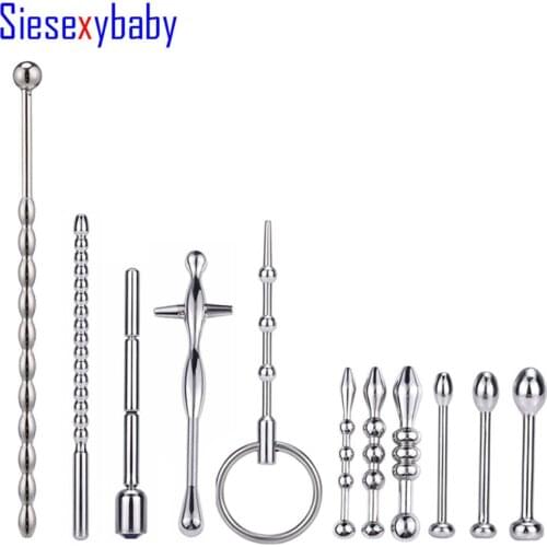 Stainless Steel sounding urethral catheter penis plug sex toys for men urethral dilators Male chastity erotic toys DB055 Series