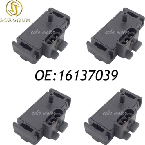 New 4pcs 16137039 MAP Sensor For Chevy Astro Beretta Blazer C1500 C2500 C3500 Camaro Caprice Cavalier Corsica K1500 K2500