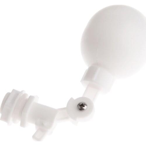 Plastic Mini Float Ball Valve Shut Off 1/4 Inch Thread Automatic Feed Fill Fish Tank Aquarium Water Humidifier Valve DN8