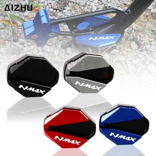 FOR YAMAHA NMAX155 N-MAX NMAX Nmax 155 2020 2021 Motorcycle Foot Side Stand Extension Kickstand Pad Support Plate Enlarge N-max