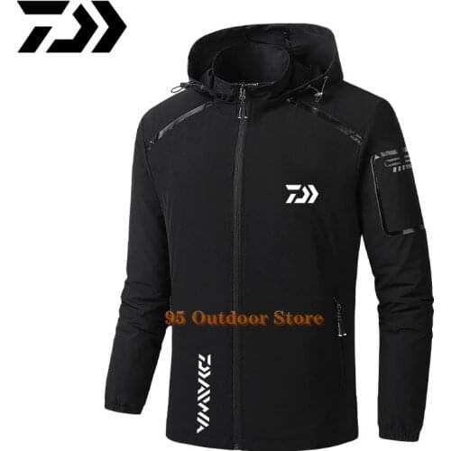 Daiwa Fishing Jacket Outdoor Sport Waterproof Windproof Hiking Fishing Clothing High Quality Breathable Shimanos Fishing Clothes