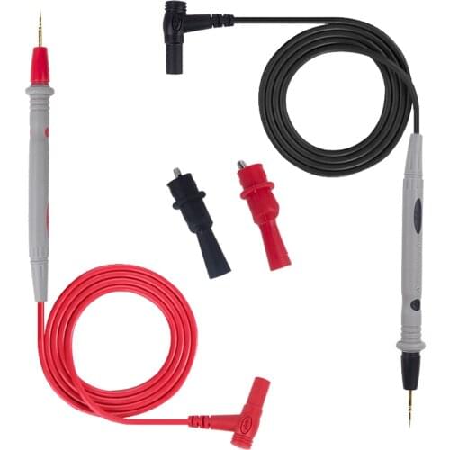 20A Silicone Wires Probes For Multimeter Test Leads Cable Tester Tips Tweezers Probe Tip Pen Feelers For Tester Clamp Meter