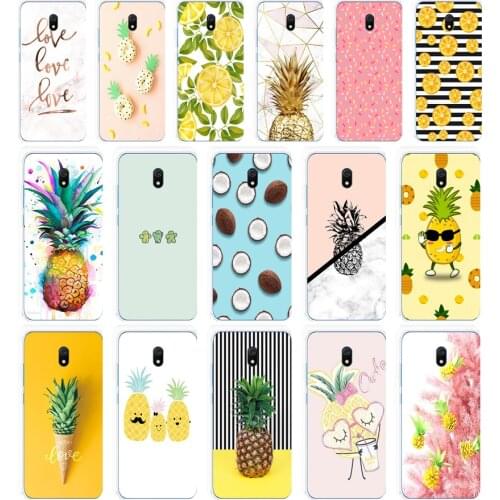 55 Pineapple gift Soft Silicone Tpu Cover phone Case for Xiaomi Redmi 8 8A Note 8T 8t Pro