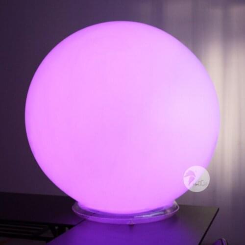 Party Concert Opening Ceremony LED Inflatable Zygote Balls Crowd Interactive Balloon