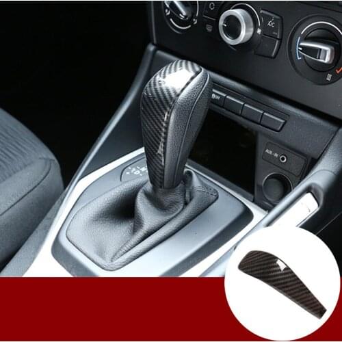 For BMW 3 Series E90 E92 E93 ABS Inner Center Console Gear Shift Knob Trim Cover 2005-2012 1pcs Car Accessories Interior