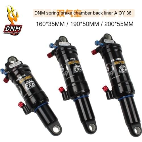 DNM AOY-36RC AO-38RC MTB DH Bike Coil Rear Shock 165/190/200/210mm Mountain Bike Soft Rear Shock Absorber