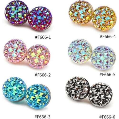 Fashion 1Pair Muslim Round Magnet Brooch Pins Clasp Hijab Scarf Abaya Clothes Jewelry