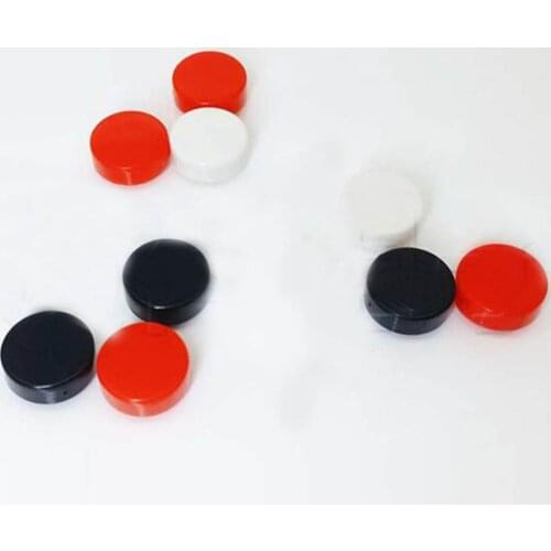 100pcs 12*4mm tactile switch cap push button caps round cover for 12*12*7.3mm square tactile switches wholesale price