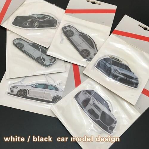 Car perfume Creative Black Car Model Car Perfume Aromatherapy Pendant Car Decoration Gifts Car Interior car diffuser Hanging