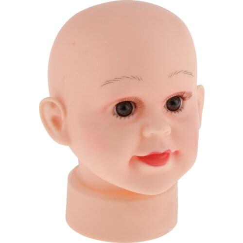 Children Baby Mannequin Manikin Head Hair Wigs Hats Glasses Display Stand