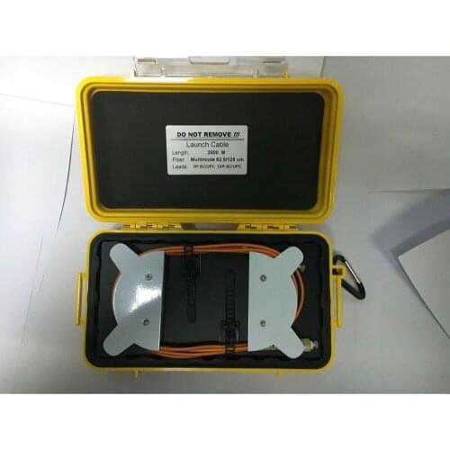 JYTTEK OTDR Launch Cable Box MM 2000M OTDR Fiber Rings OTDR Patch Cord SC/APC-SC/UPC