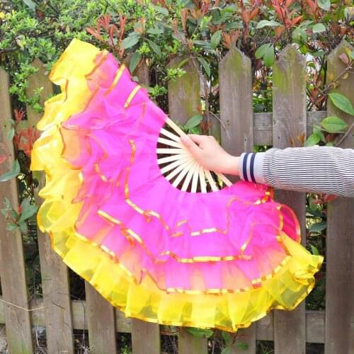Chinese dance fan silk hand fan decorative fan party fan chinese folding fan fan chinese silk dancing fans