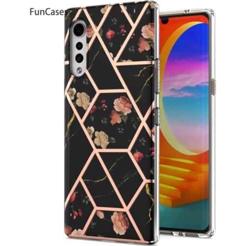 Cool Shell Cases For armor LG G9 Geometric Cep Telefonu Case Soft Silicone Phone Bag Cover Casa LG etui Velvet 4G 5G Telofon