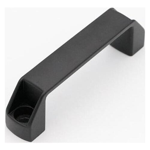 Aluminum alloy square handle Machine tool door handles Hole distance 90 120 180mm x2