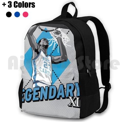 Legendary Outdoor Hiking Backpack Riding Climbing Sports Bag Mj 23 Basketball Shoes College Sports Athlete Athletic Michael