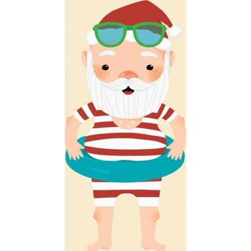 Santa Claus Swimming New Cutting Dies 2020 For Scrapbooking Die Free Shipping
