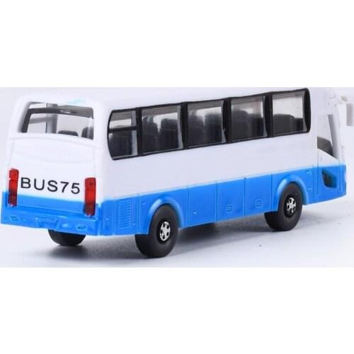 Painted Model Bus HO Scale Train Street Road Scenery Landscape 1:100