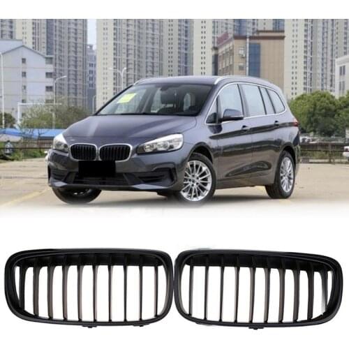 Car Front Bumper Kidney Grille For-BMW F45 F46 Tourer 2014-2017 51137300543 51137300544