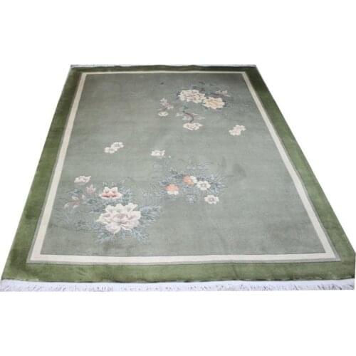 Xinjiang Hetian carpet carving style Chinese style bedroom living room carpet coffee table Y37