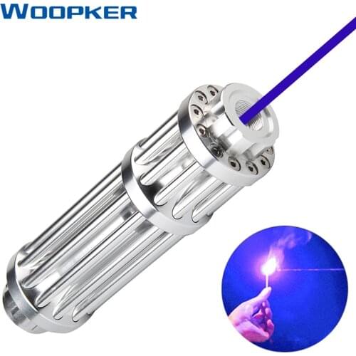 High Power 10000m Blue Laser Pointer Burning Match Focusable Lasers sight with Battery and Charger
