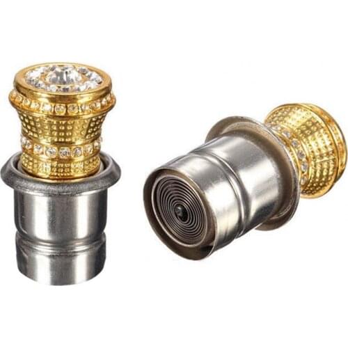 Stylish Blin Car Universal Faux Crystal Cigarett Lighter Heater Auto Decor Faux Crystal Auto Decoration Cigarette Lighter Univer