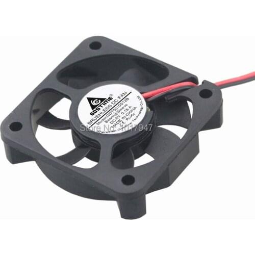 1PCS Gdstime DC 5V 50mm 50x10mm 5010 5cm 2Pin Mini Cooler Radiator Motor Cooling Fan