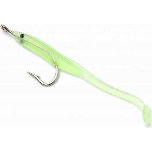 10 Pcs 6.8cm Soft Bionic Lifelike Luminous Fishing Tackle Lures Bait with Hook Winter Outdoors Fishing Tool Accessories