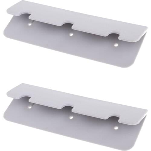 2Pcs 17 x 6cm Inflatable Boat Seat Slip in Clips Hook Gray Watercraft Part & Accessory