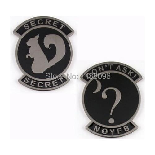 Low price Air Force Secret Squirrel Covert Ops Challenge Coin Nickel with Enamel cheap custom made enamel coins