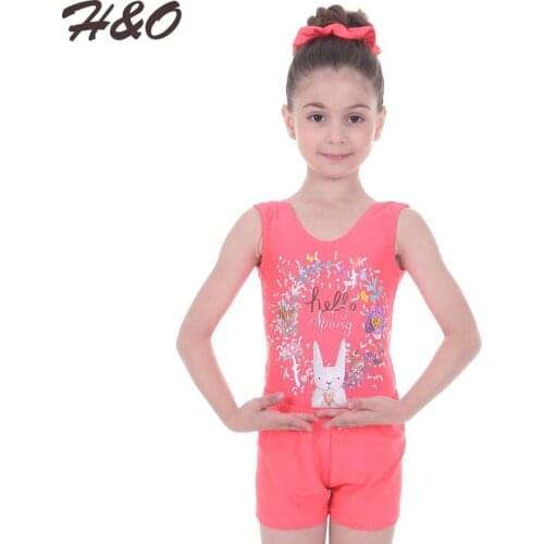 Children Sleeveless Professional Ballet Dance Pattern Leotard Girls Gymnastics Leotard Ballerina Sports Bodysuit Kids Dance Wear